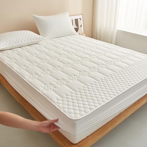 LDLCYCN Mattress Protector Pad for Queen King 15M 18M 1