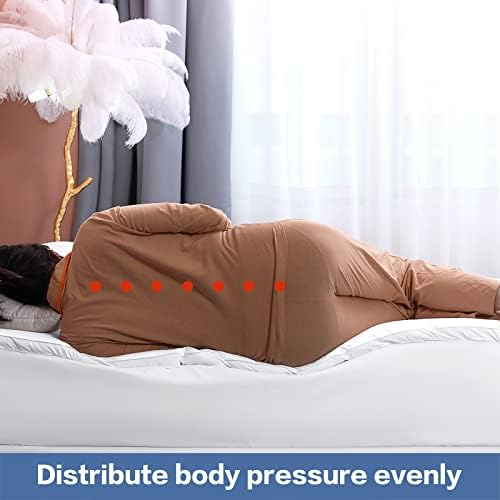 COHOME California King Mattress Topper Extra Thick Cooling Mattress Pad