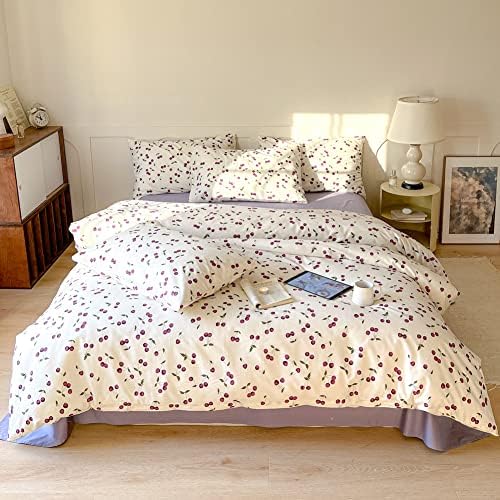 Cherry Kids Duvet Cover Set Queen