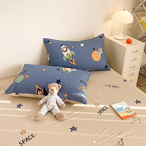 BlueBlue Astronaut Duvet Cover Set Twin