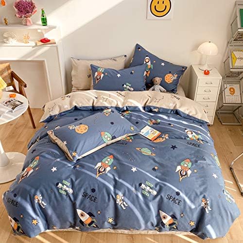 BlueBlue Astronaut Duvet Cover Set Twin
