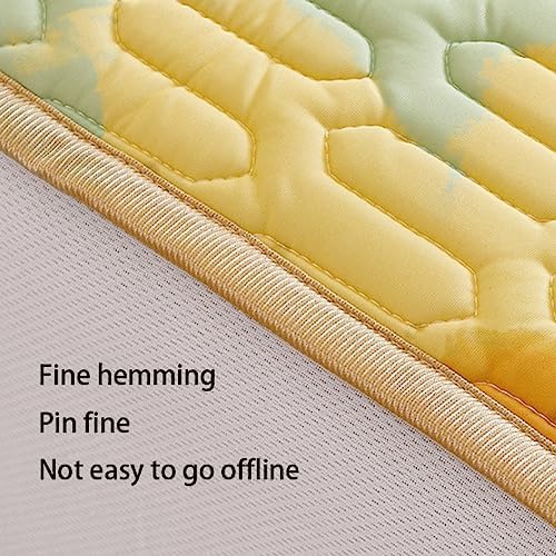 FCLDESHOP Cool Silk Latex Mattress Protector 1