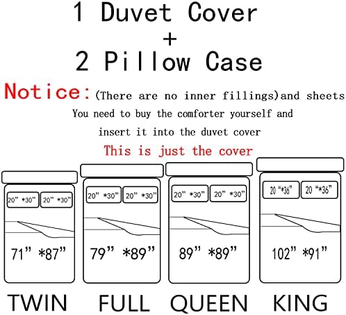 Sunature Cartoon Cat Duvet Cover Set 3 Piece 1