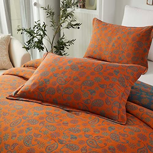Softta Boho 3Pcs Duvet Cover Set Queen Size
