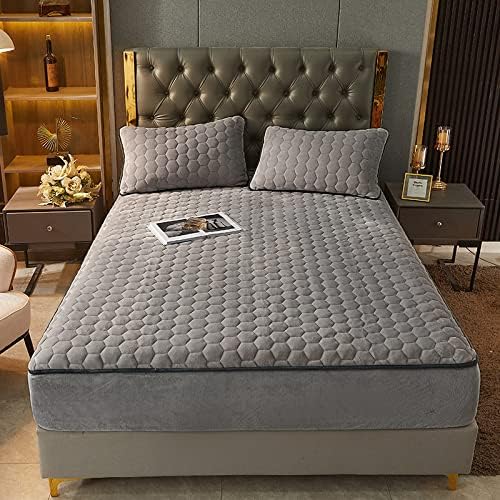 FCLDESHOP Breathable Mattress Pad Cover 3pcs 180x200cm