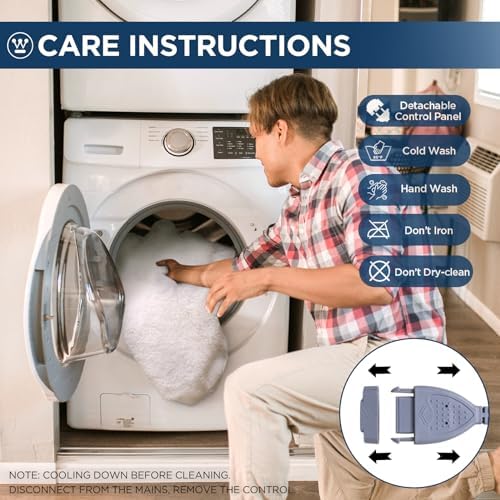 Westinghouse Cal King Heated Mattress Pad with 10 Heat Settings 1