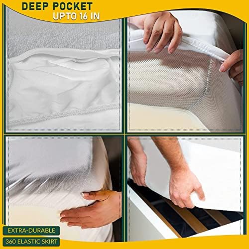 Zippered Mattress Encasement Queen Size