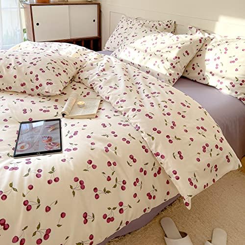 Cherry Kids Duvet Cover Set Queen