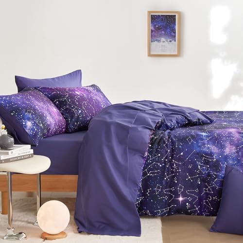 Wake In Cloud Constellation Duvet Cover Set Queen Size