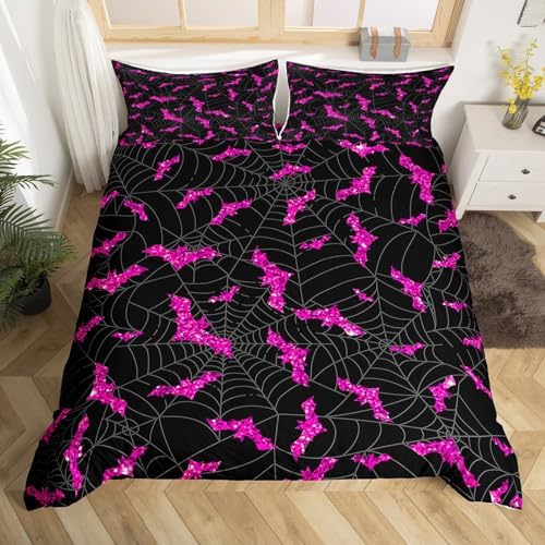 Castle Fairy Halloween Duvet Cover Set Queen Size