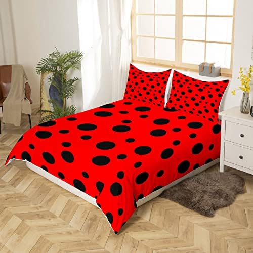 Castle Fairy Ladybug Duvet Cover Set Queen Size