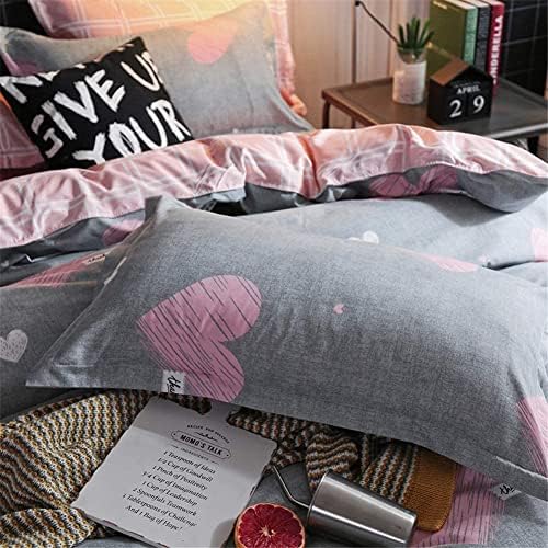 Koudi Kids Duvet Cover Set Full Size Reversible Microfiber