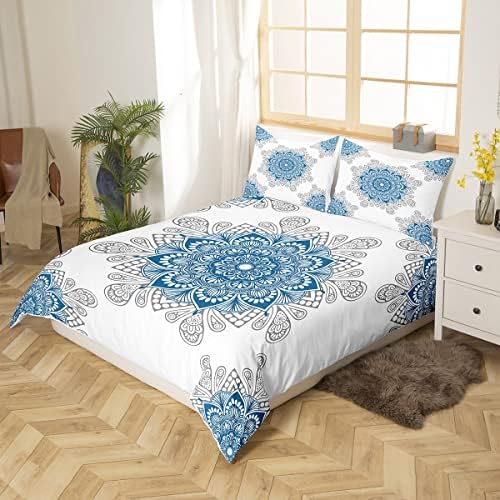 Erosebridal Mandala Duvet Cover Set Queen