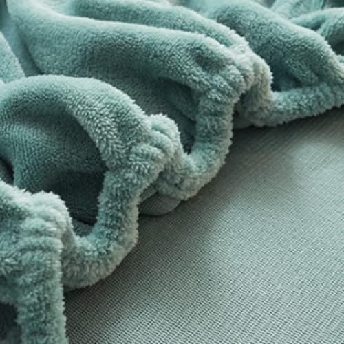 FCLDESHOP Flannel Deep Pocket Sheet 150x200cm