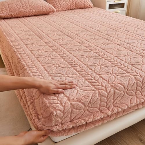 Luxury Velvet Mattress Cover 90x200cm Twin Size