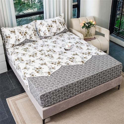 BYHIP Waterproof Mattress Protector with Deep Pocket for Twin Mattress 1
