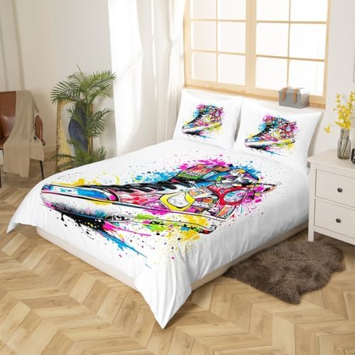 Feelyou Basketball Shoes Duvet Cover Set for Kids 1
