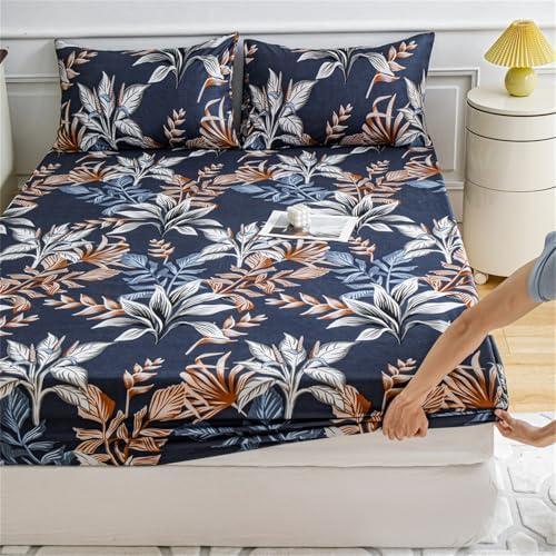 Waterproof Mattress Protector for Queen Mattress Breathable Soft Fade Resistant