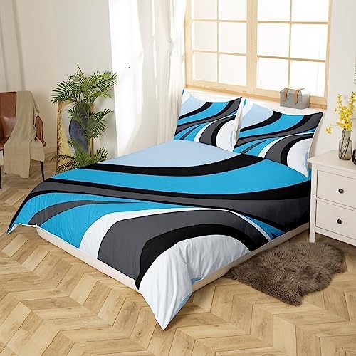 Erosebridal Boys Geometric Duvet Cover Set