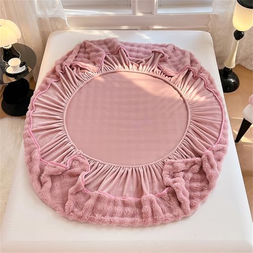 BYHIP Flannel Velvet Mattress Protector Soft Warm Full Size 60x78