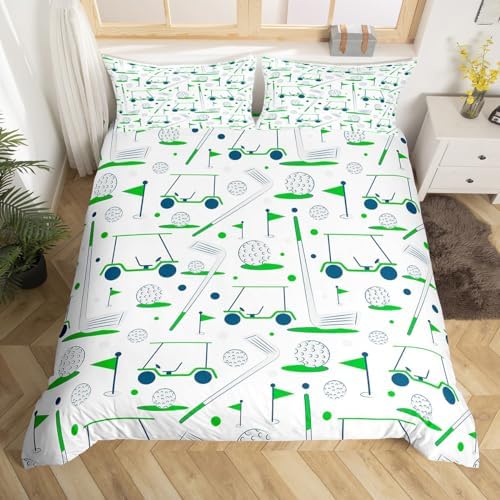 Feelyou Kids Golf Duvet Cover Set Full Size