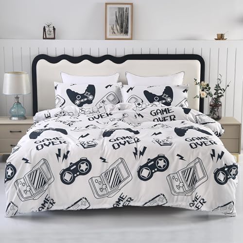 SDIII Gamer Duvet Cover Queen Set with 2 Pillowcases