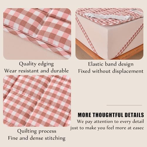 LDLCYCN King Size Mattress Protector with Elastic Straps 1