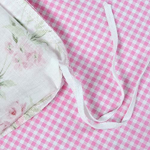 FADFAY Rose Floral Duvet Cover Set Queen Size 3pcs