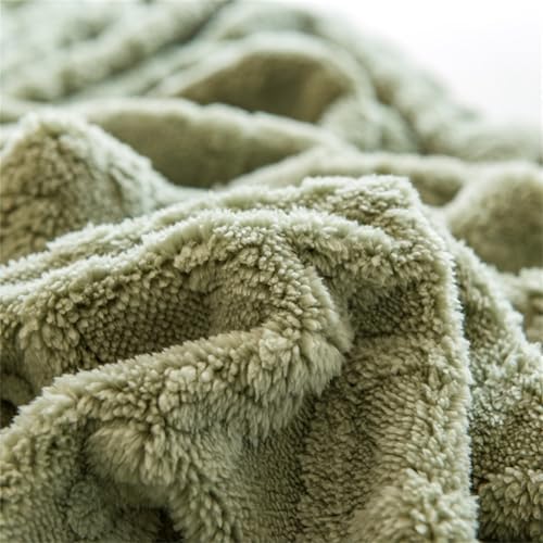 BYHIP Velvet Fitted Sheet Mattress Protector