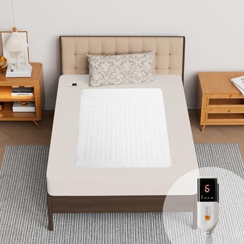 Texciting Heated Mattress Pad Mini Twin Single Controller