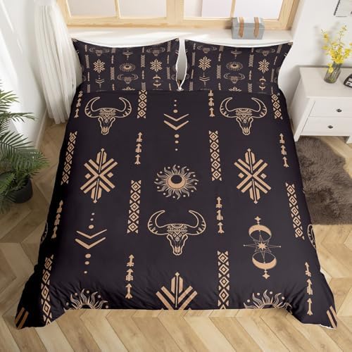 Feelyou Western Aztec Duvet Cover Set 3Pcs