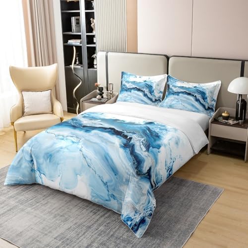 Erosebridal Organic Cotton Duvet Cover Set Tie-Dye Style