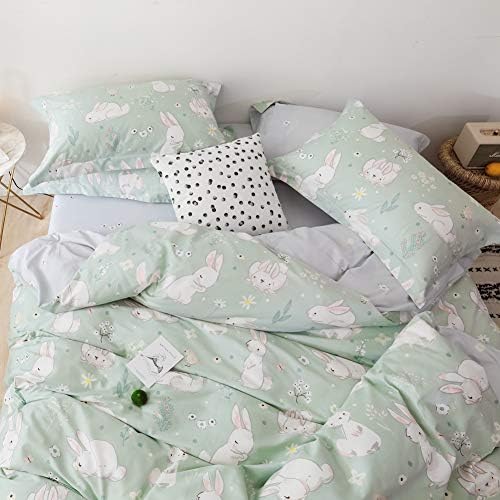 BlueBlue Rabbit Kids Duvet Cover Set Queen