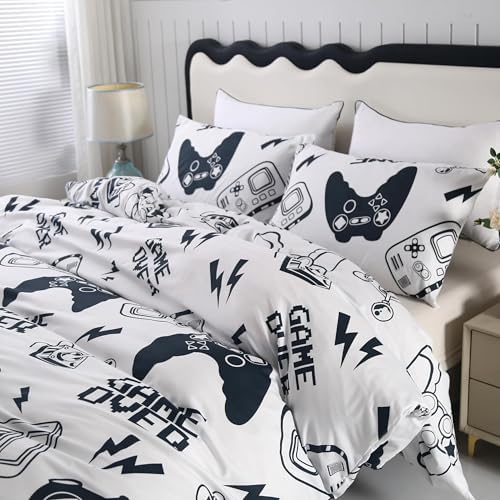SDIII Gamer Duvet Cover Queen Set with 2 Pillowcases