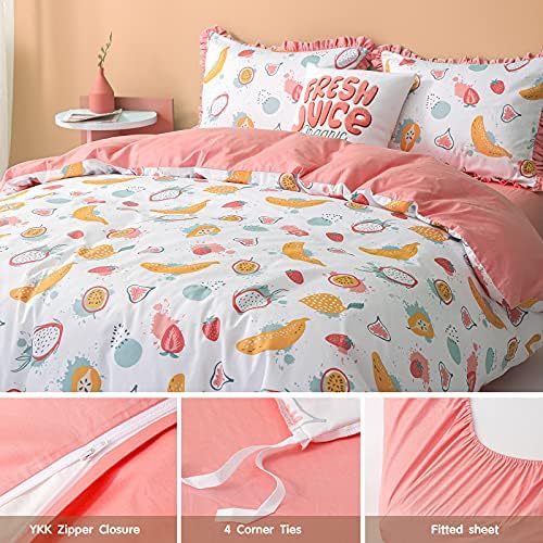 SimpleOpulence Kids Duvet Cover Set 3 Piece with Zipper