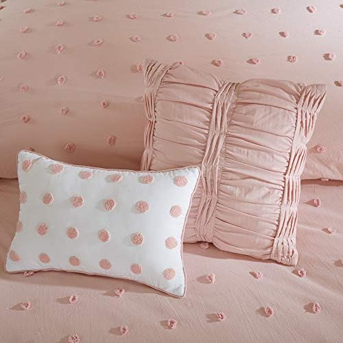 Urban Habitat Pink Duvet Set 100 Cotton Shabby Chic