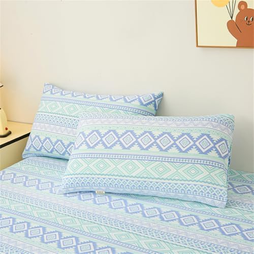 BYHIP Waterproof Mattress Protector with Fitted Sheet Pillowcase