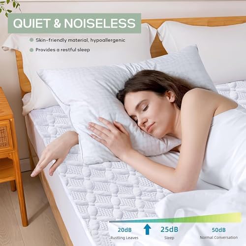A2 Energy Waterproof Mattress Protector Twin XL 3D Breathable Cover