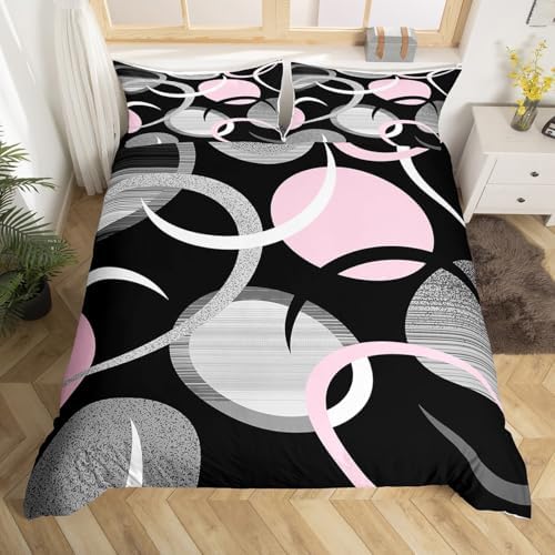 Feelyou Modern Geometric Duvet Cover Set