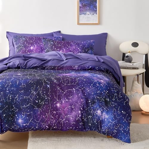 Wake In Cloud Constellation Duvet Cover Set Queen Size