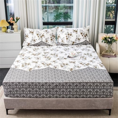 BYHIP Waterproof Mattress Protector with Deep Pocket for Twin Mattress 1