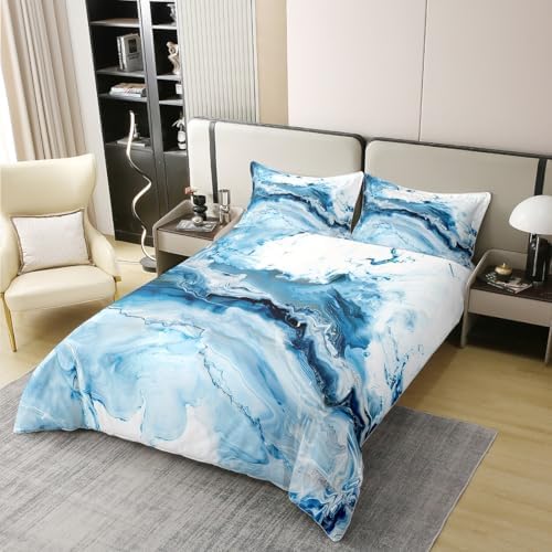 Erosebridal Organic Cotton Duvet Cover Set Tie-Dye Style