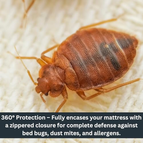 Zippered Waterproof Mattress Protector for King Size Mattress