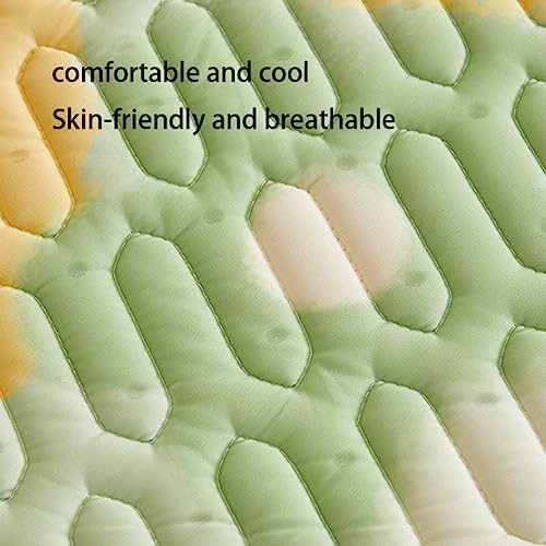 FCLDESHOP Cool Silk Latex Mattress Protector 1
