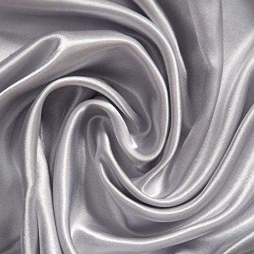 Good Night Bedding Ruffled Bed Skirt Twin 39X75 Silver