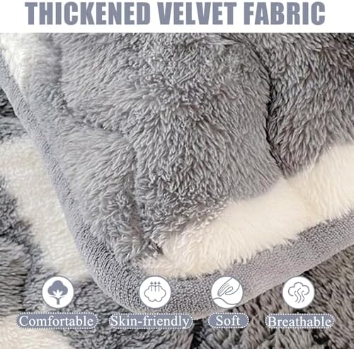 Velvet Mattress Protector with Non-Slip Design for Comfortable Sleep