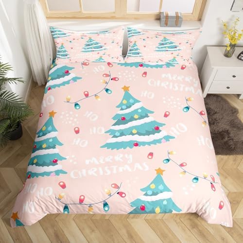 Erosebridal Holiday Duvet Cover Set Twin - Pink