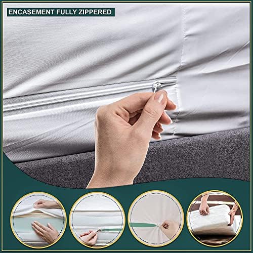 Zippered Mattress Encasement Queen Size