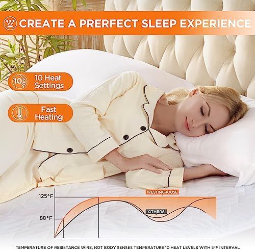 Westinghouse Heated Mattress Pad King Size