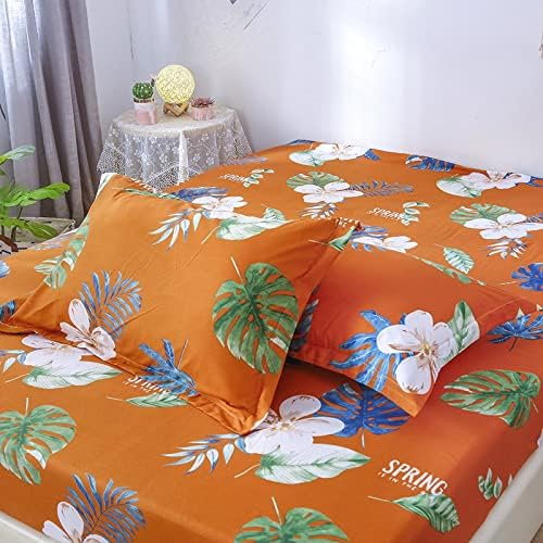 FCLDESHOP Deep Pocket Fitted Sheet Set 3pcs